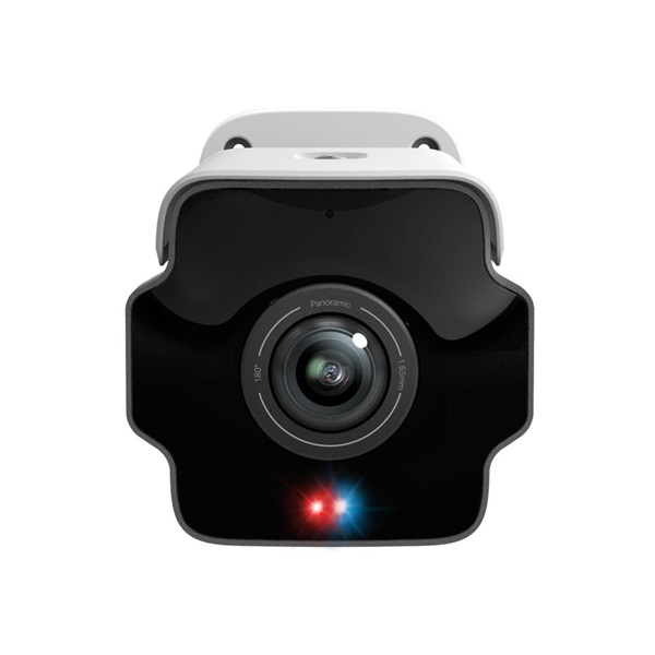 TP-Link VIGI InSight S385PI /Kültéri/8MP/1.65mm/IR20m/IK10/Smart/Aktív elrettentő funkcióval/ Panoráma IP csőkamera