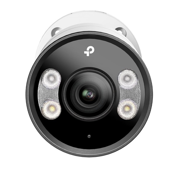 TP-Link VIGI InSight S385(2.8mm) /Kültéri/8MP/2,8mm/IR/LED30m/FullColor/Smart/fém ház/ Duál megvilágítású IP csőkamera