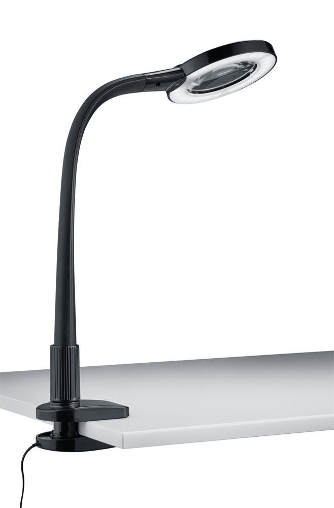 TRIO 227280102 Lupo 5W 550lm 3500K fekete asztalhoz rögzíthető lámpatest