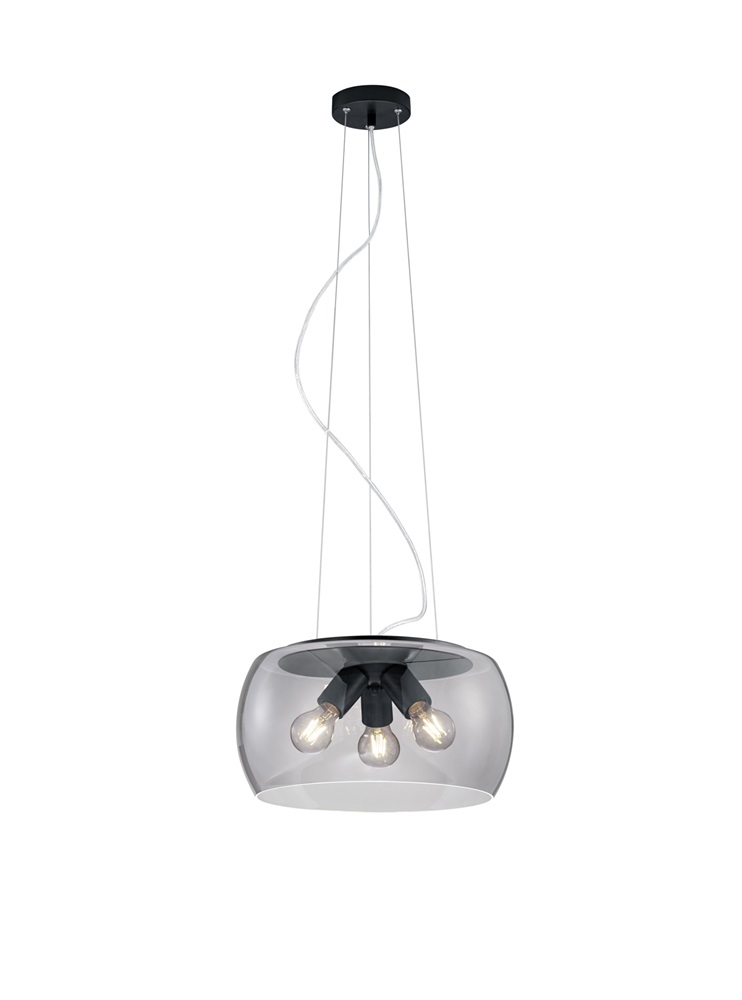 TRIO 300600342 Valente 60W antracit függesztett lámpatest