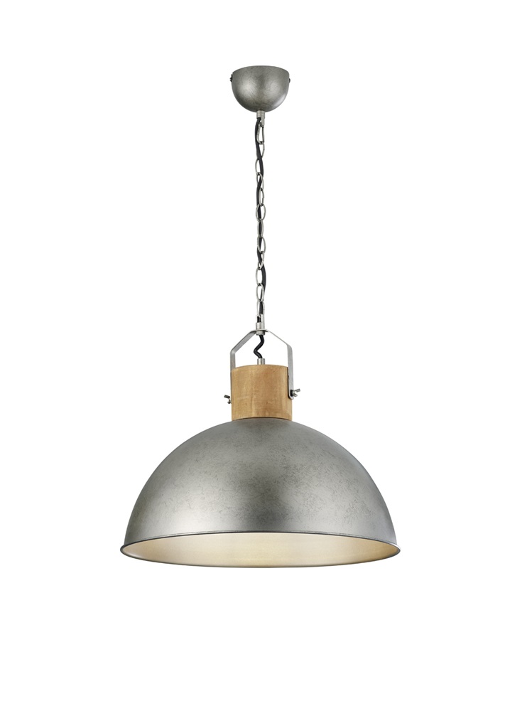 TRIO 303400167 Delhi 60W antik nikkel függesztett lámpatest