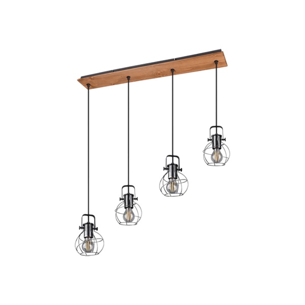 TRIO 305300488 Madras antik ezüst mennyezeti lámpa