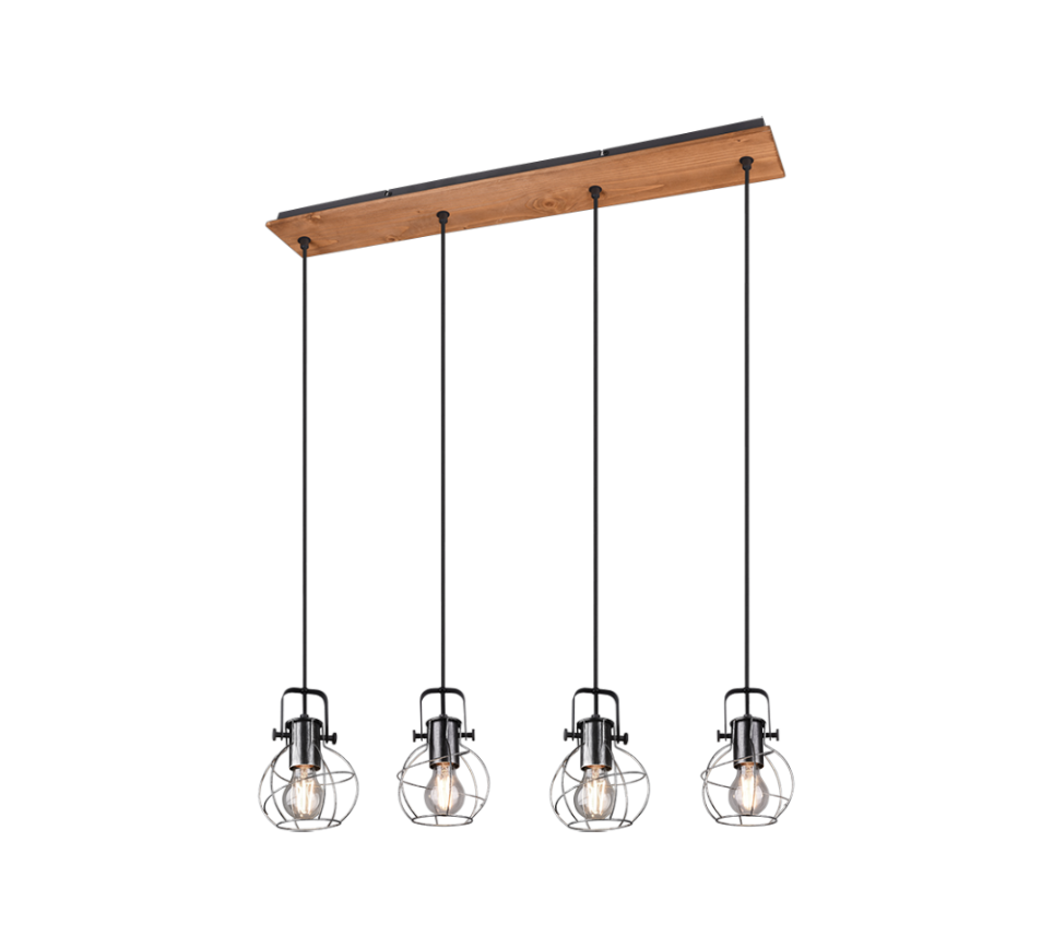 TRIO 305300488 Madras antik ezüst mennyezeti lámpa