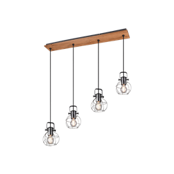 TRIO 305300488 Madras antik ezüst mennyezeti lámpa