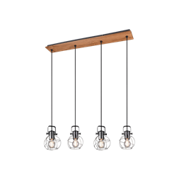 TRIO 305300488 Madras antik ezüst mennyezeti lámpa