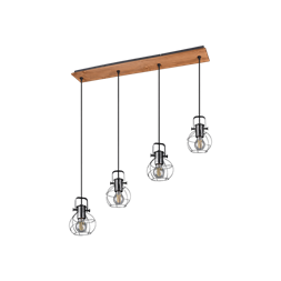 TRIO 305300488 Madras antik ezüst mennyezeti lámpa