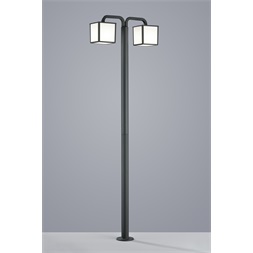 TRIO 421560242 Cubango 15W 400lm 3000K E27 antracit oszlop lámpatest, kültéri 200cm