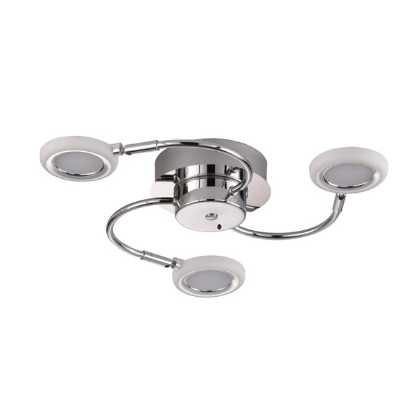 TRIO 624410306 Turner 3-as mennyezeti lámpa