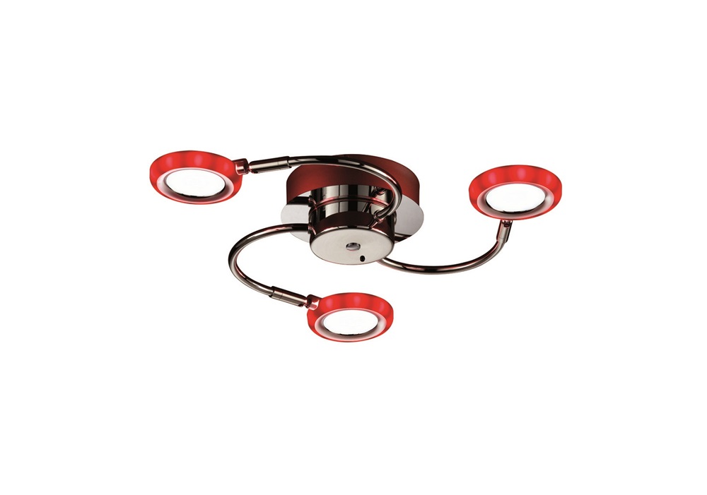 TRIO 624410306 Turner 3-as mennyezeti lámpa