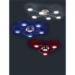 TRIO 624410306 Turner 3-as mennyezeti lámpa