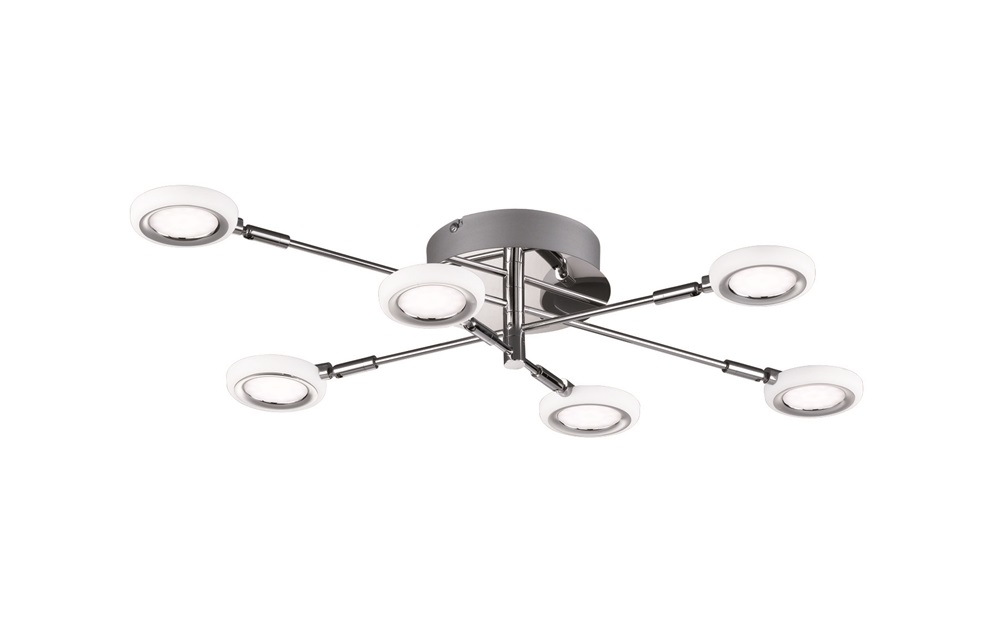 TRIO 624410606 Turner 6-os mennyezeti lámpa