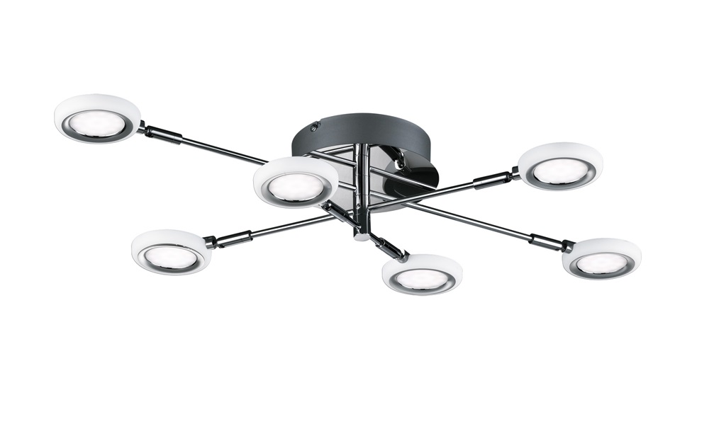 TRIO 624410606 Turner 6-os mennyezeti lámpa