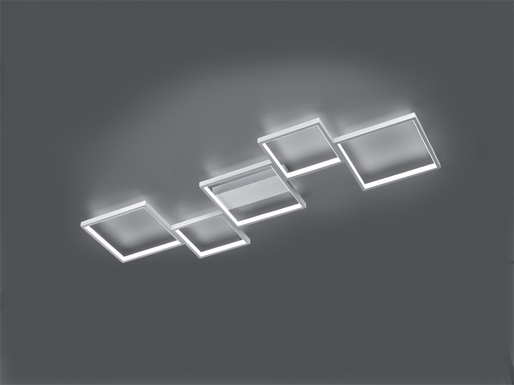 TRIO 627710505 Sorrento szürke fényerőszabályzós fali/mennyezeti LED lámpa