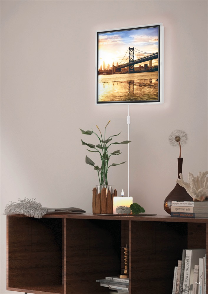TRIO R22140201 Bridge 42x42 cm fali lámpa