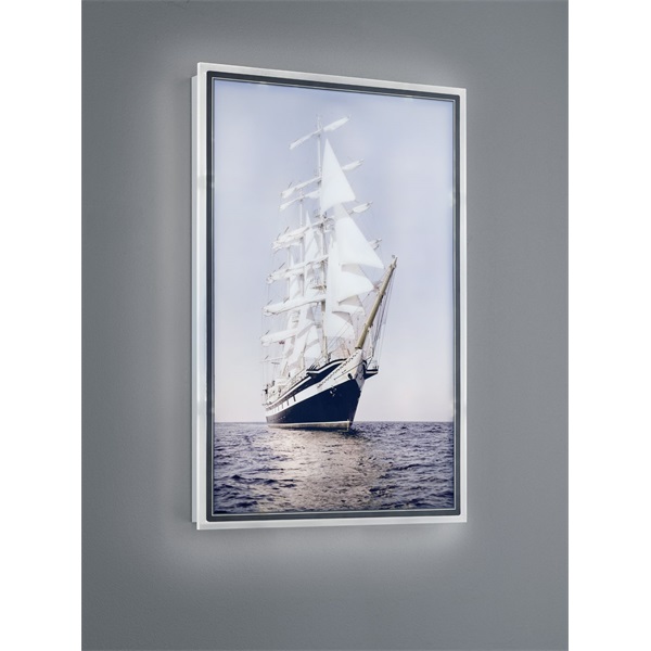 TRIO R22149101 Clipper 62x42 cm fali lámpa (Újszerű)