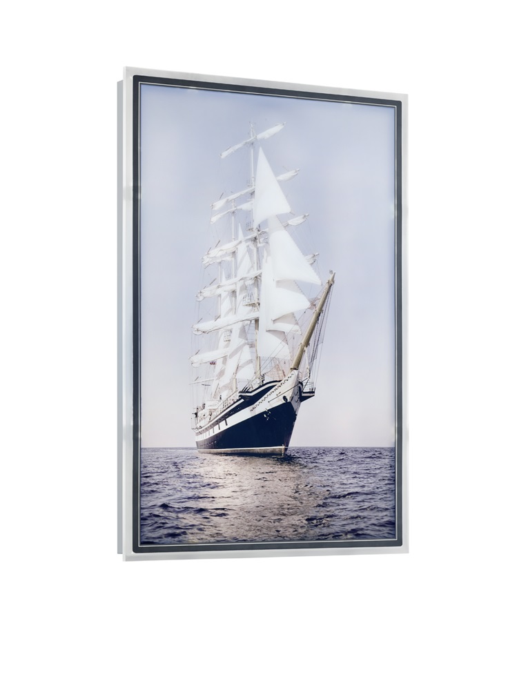 TRIO R22149101 Clipper 62x42 cm fali lámpa