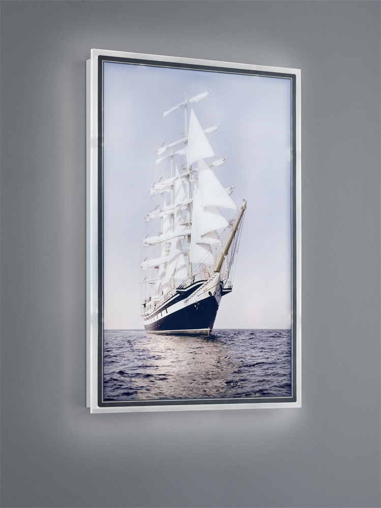 TRIO R22149101 Clipper 62x42 cm fali lámpa
