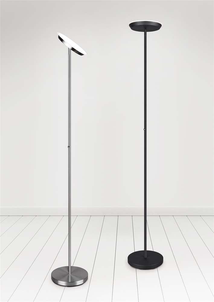 TRIO R42301132 Ponda fekete fényerőszabályzós LED állólámpa