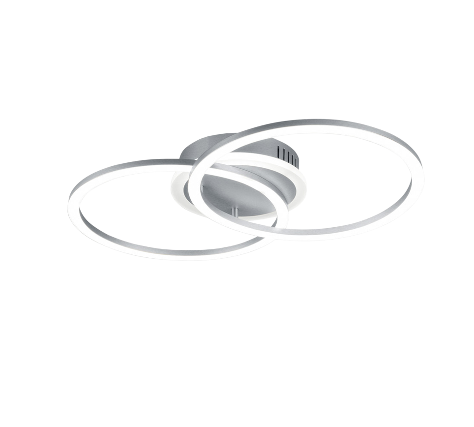 TRIO R62783187 Venida titán fényerőszabályzós LED mennyezeti/fali lámpa