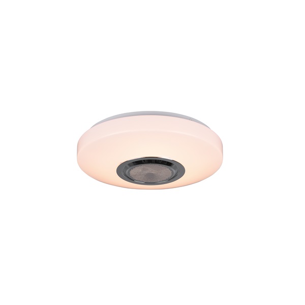 TRIO R69021101 Maia 33cm átmérő mennyezeti lámpa, BT hangszóróval, távirányítóval