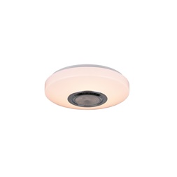 TRIO R69021101 Maia 33cm átmérő mennyezeti lámpa, BT hangszóróval, távirányítóval