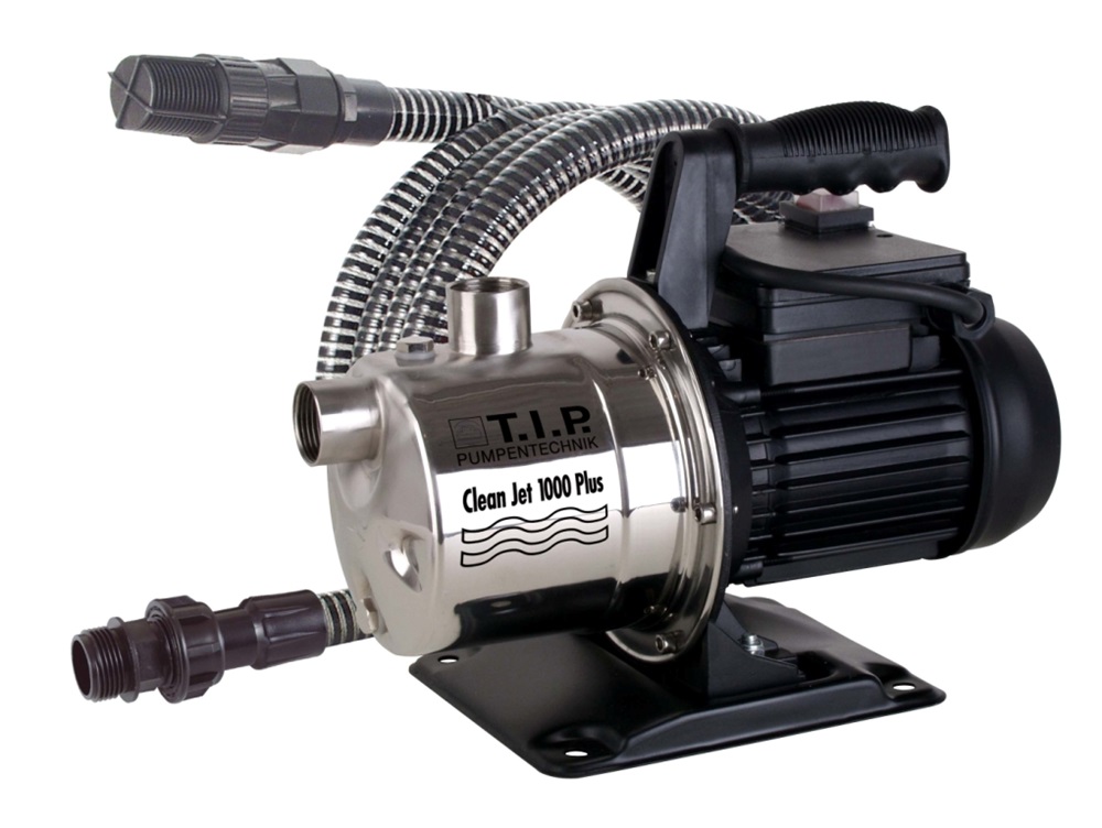 T.I.P. Clean-Jet 1000 Plus + Kit szívócsővel kerti szivattyú