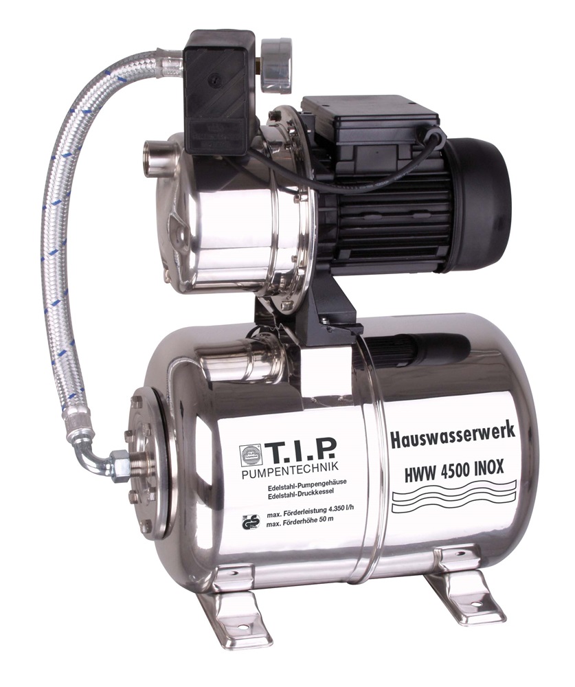 T.I.P. HWW 4500 inox házi vízmű