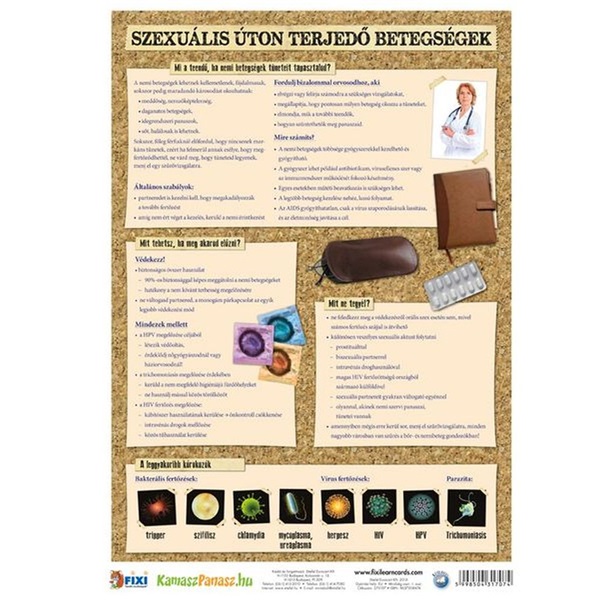 Tanulói munkalap Nemi betegségek I./Egészséges életm