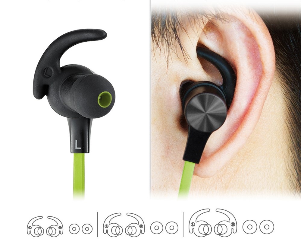 Taotronics TT-BH07 Bluetooth sztereó zöld sport fülhallgató