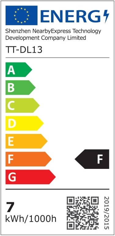 Taotronics TT-DL13 alumínium ezüst LED lámpa