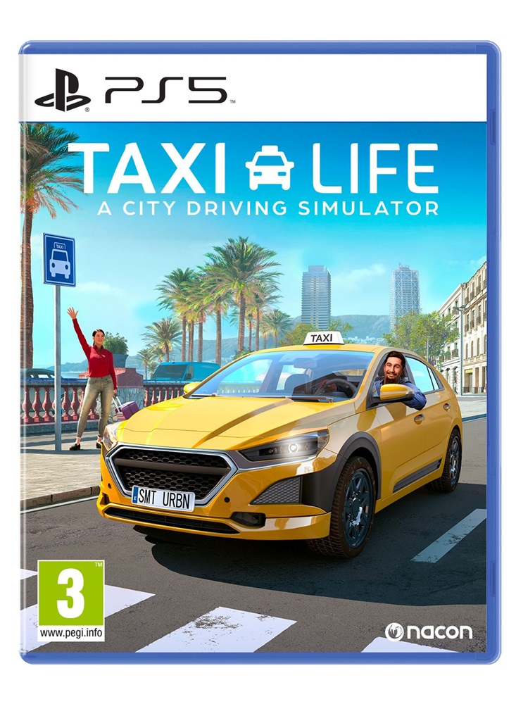 Taxi Life PS5 játékszoftver