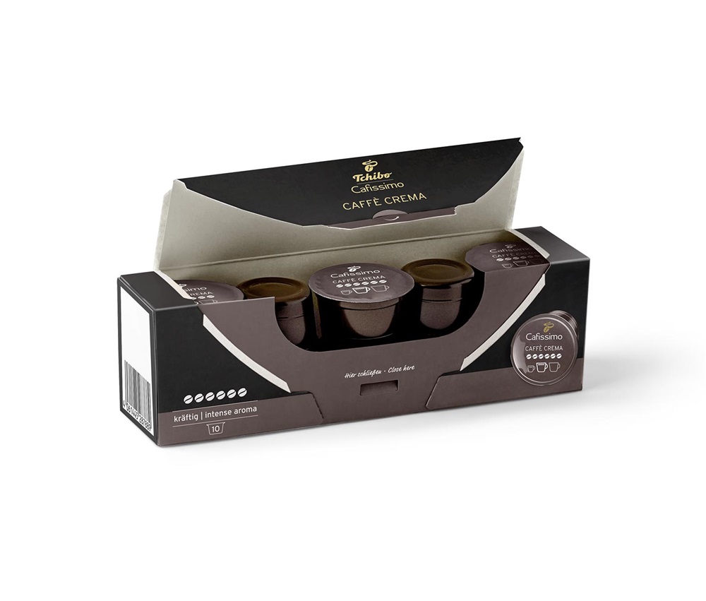 Tchibo Cafissimo Caffe Crema Intense 10 db kávékapszula