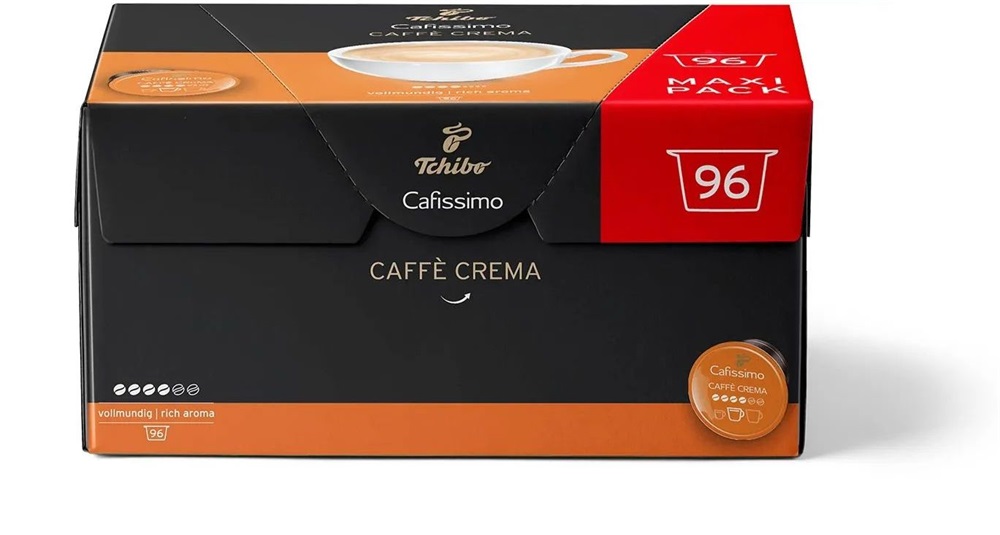 Tchibo Cafissimo Caffé Crema Rich 96 db kávékapszula