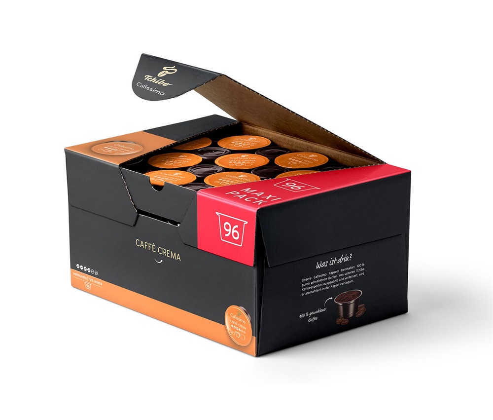 Tchibo Cafissimo Caffé Crema Rich 96 db kávékapszula