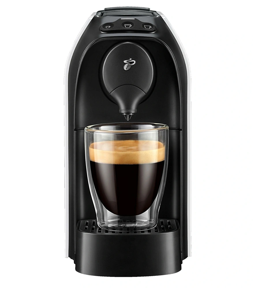 Tchibo Cafissimo Easy White kapszulás kávéfőző +Caf. Espresso Elegant Aroma 8x10db + Caf. Espresso Intense Aroma 8x10db