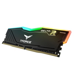 Teamgroup 32GB/3600MHz DDR-4 T-FORCE DELTA RGB (Kit! 2db 16GB)  (TF3D432G3600HC18JDC01) memória