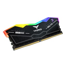 Teamgroup 32GB 6400MHz DDR-5 T-Force Delta (Kit! 2db 16GB) (FF3D532G6400HC40BDC01) fekete memória