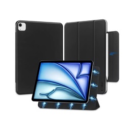 Tech-Protect TP308637 iPad Air 13 (2024) Magnetic on/off funkcióval fekete tablet tok