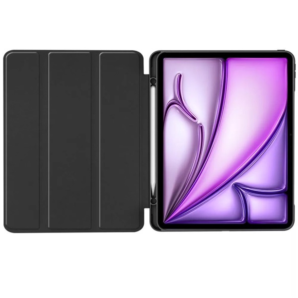Tech-Protect TP308651 iPad Air 13 (2024) on/off funkcióval fekete tablet tok