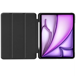 Tech-Protect TP308651 iPad Air 13 (2024) on/off funkcióval fekete tablet tok