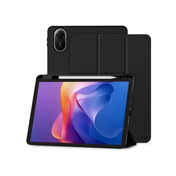 Tech-Protect TP318698 Xiaomi Redmi Pad 2 11,0" (Smart Case Pen) fekete tablet tok