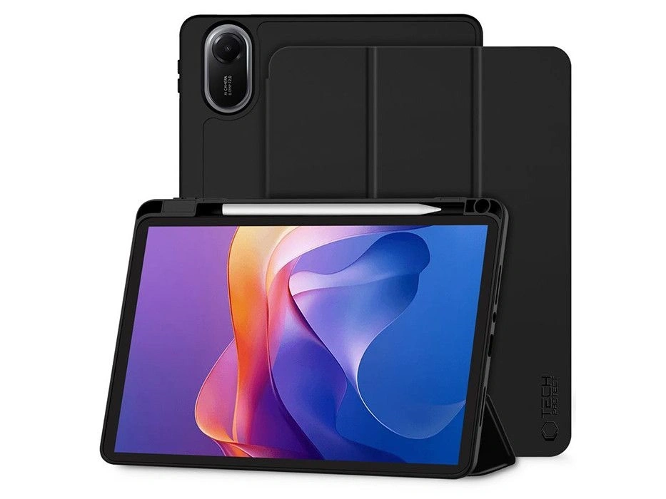 Tech-Protect TP318698 Xiaomi Redmi Pad 2 11,0" (Smart Case Pen) fekete tablet tok