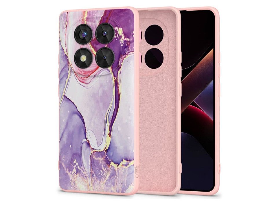 Tech-Protect TP361489 Xiaomi Redmi Note 14 Pro 5G/Poco X7 5G Icon marble szilikon tok
