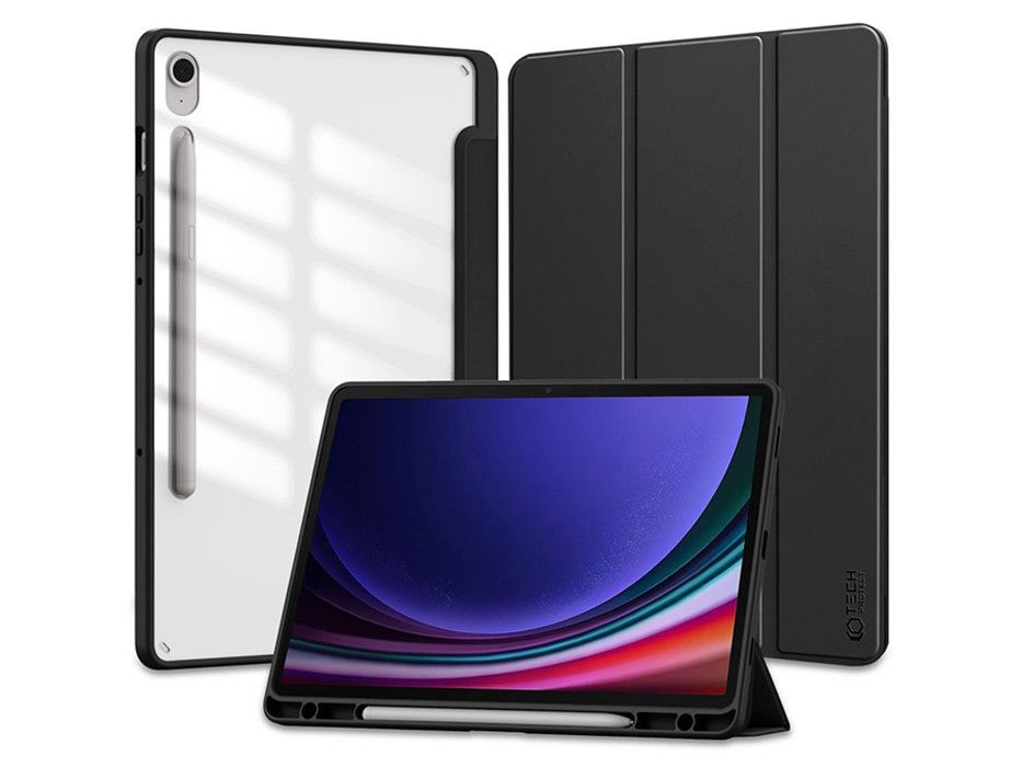 Tech-Protect TP606232 Samsung X510/X516B Galaxy Tab S9 FE 10.9 SmartCase tablet fektete tok Pencil tartóval
