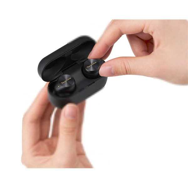 Technics EAH-AZ80E-K True Wireless Bluetooth fekete fülhallgató (Újracsomagolt)