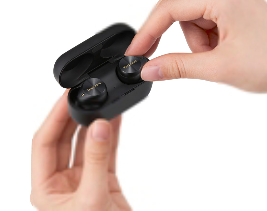 Technics EAH-AZ80E-K True Wireless Bluetooth fekete fülhallgató (Újracsomagolt)