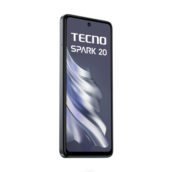 Tecno Spark 20 6,56" LTE 8/256GB DualSIM Gravity Black okostelefon (Újszerű)