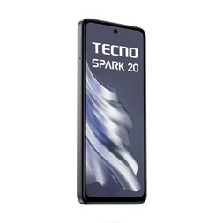 Tecno Spark 20 6,56" LTE 8/256GB DualSIM Gravity Black okostelefon (Újszerű)