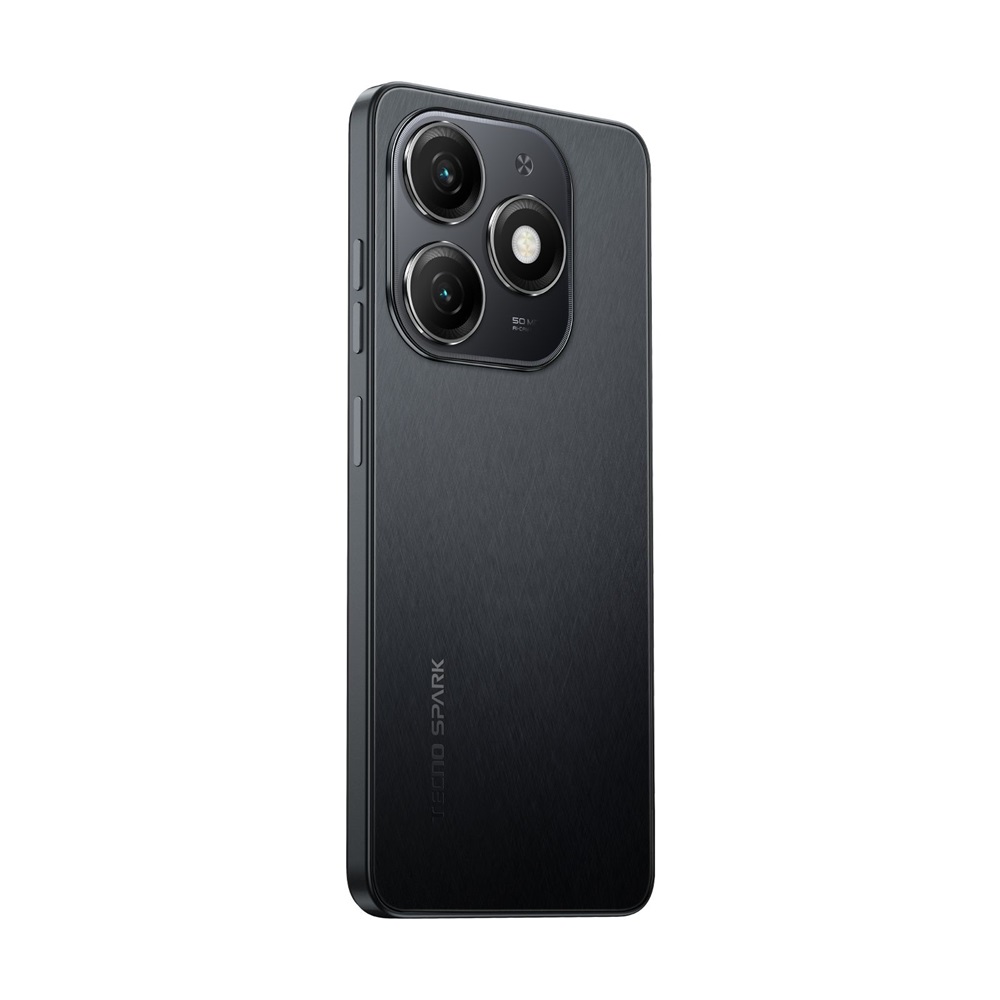 Tecno Spark 20 6,56" LTE 8/256GB DualSIM Gravity Black okostelefon (Újszerű)