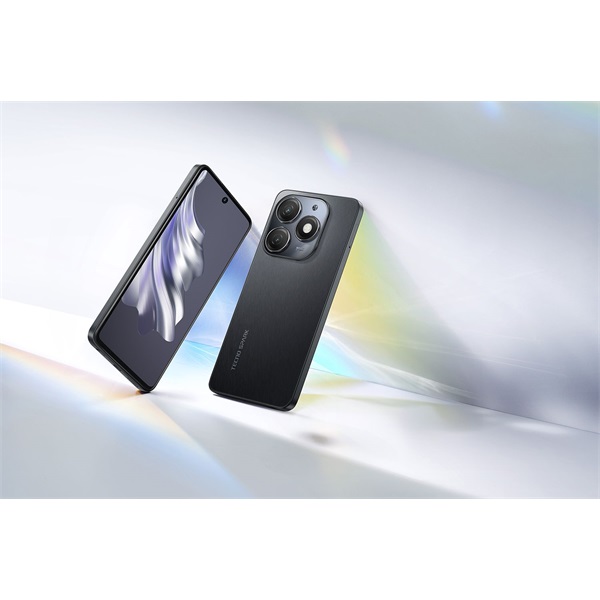 Tecno Spark 20 6,56" LTE 8/256GB DualSIM Gravity Black okostelefon (Újszerű)